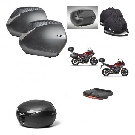 SHAD Suitcase trunk + mounting bracket SH36 suitcases accessories KIT-472649