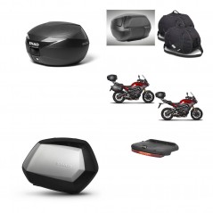 SHAD SH35 PREMIUM suitcases + mounting bracket suitcase trunk accessories KIT-472652