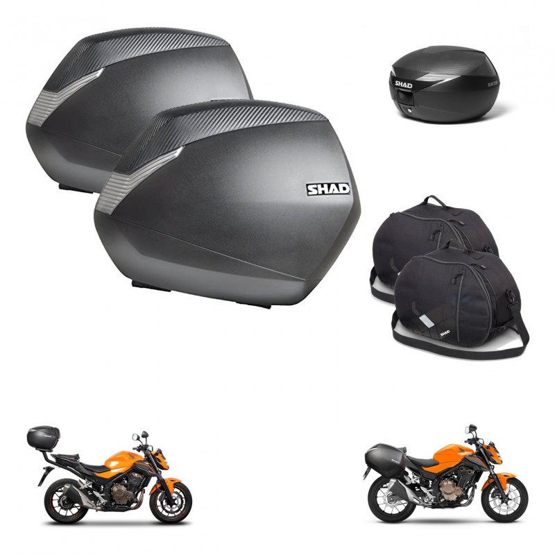 SHAD Baul maleta + soporte montaje maletas SH36 accesorios KIT-472673