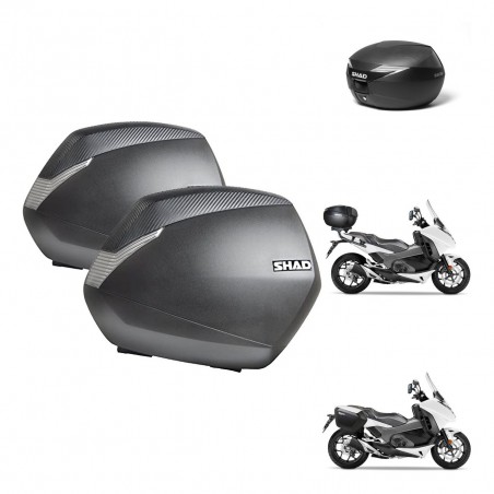 SHAD Baul maleta + soporte montaje maletas SH36 KIT-472690