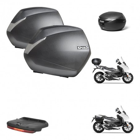 SHAD Suitcase trunk + mounting bracket SH36 suitcases accessories KIT-472696