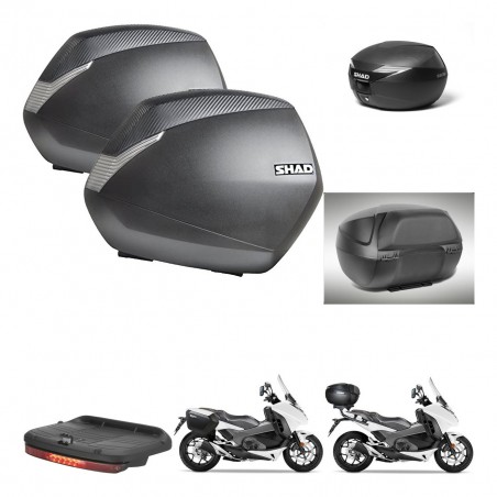 SHAD Suitcase trunk + mounting bracket SH36 suitcases accessories KIT-472702