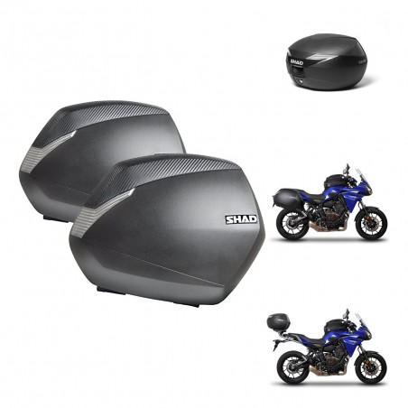 SHAD Suitcase trunk + mounting support SH36 suitcases KIT-472708