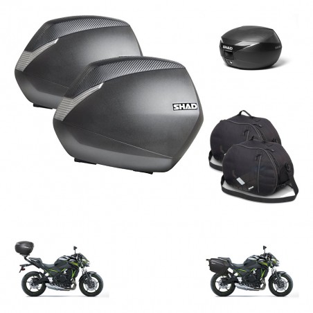 SHAD Baul maleta + soporte montaje maletas SH36 accesorios KIT-472727