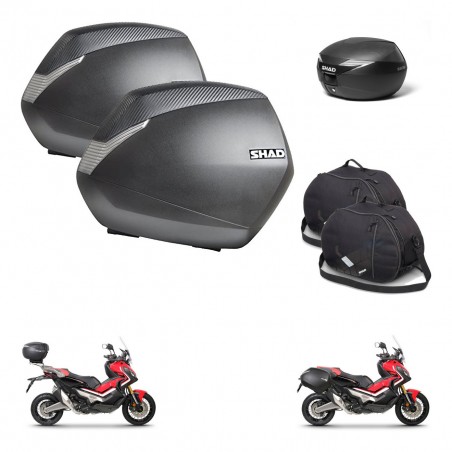 SHAD Baul maleta + soporte montaje maletas SH36 accesorios KIT-472775