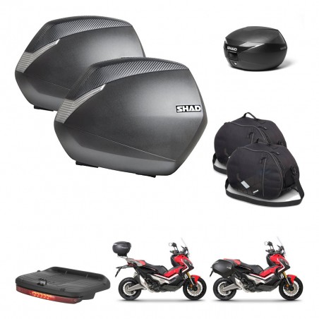SHAD Baul maleta + soporte montaje maletas SH36 accesorios KIT-472781
