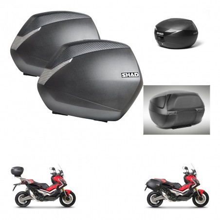 SHAD Suitcase trunk + mounting bracket SH36 suitcases accessories KIT-472786