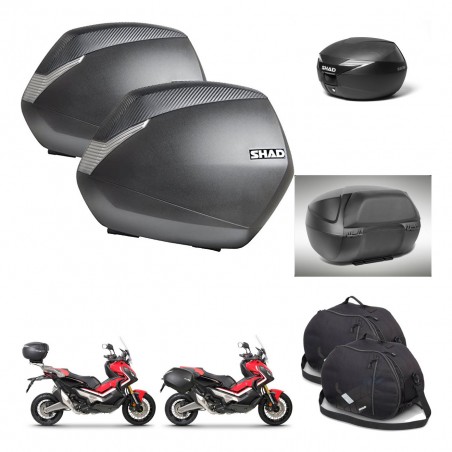 SHAD Suitcase trunk + mounting bracket SH36 suitcases accessories KIT-472787