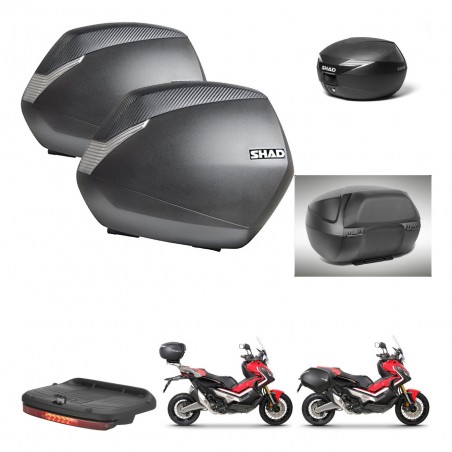 SHAD Suitcase trunk + mounting bracket SH36 suitcases accessories KIT-472792