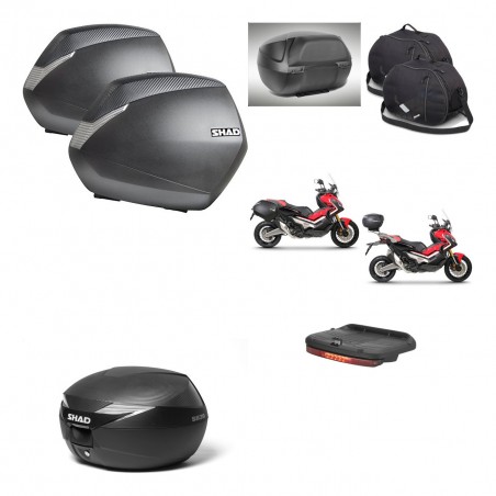 SHAD Baul maleta + soporte montaje maletas SH36 accesorios KIT-472793