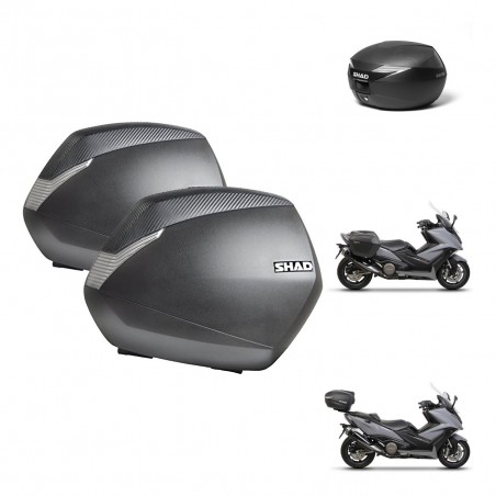 SHAD Suitcase trunk + mounting support SH36 suitcases KIT-472798