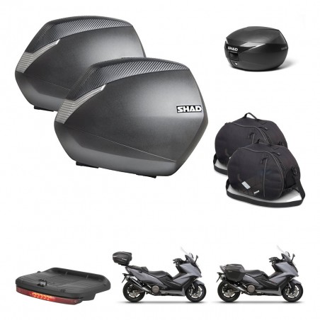 SHAD Suitcase trunk + mounting bracket SH36 suitcases accessories KIT-472805