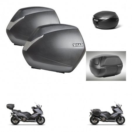 SHAD Suitcase trunk + mounting bracket SH36 suitcases accessories KIT-472810