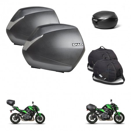 SHAD Suitcase trunk + mounting bracket SH36 suitcases accessories KIT-472823