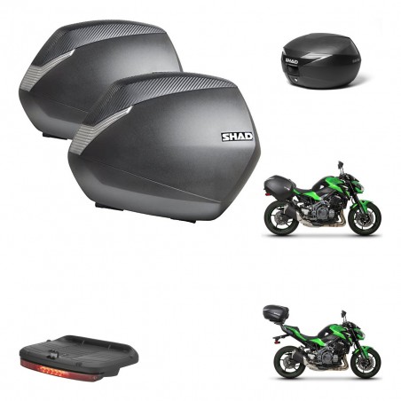 SHAD Suitcase trunk + mounting bracket SH36 suitcases accessories KIT-472828