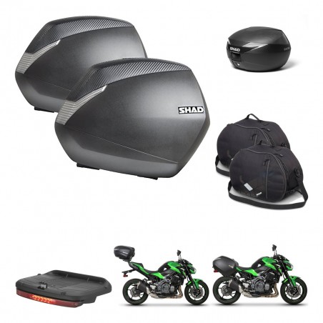 SHAD Suitcase trunk + mounting bracket SH36 suitcases accessories KIT-472829