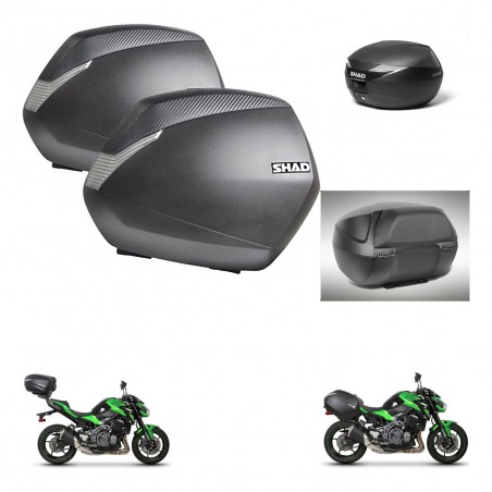 SHAD Suitcase trunk + mounting bracket SH36 suitcases accessories KIT-472834