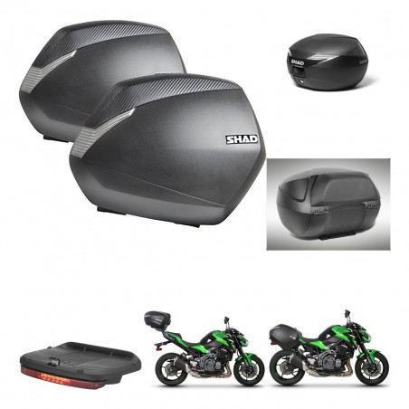 SHAD Suitcase trunk + mounting bracket SH36 suitcases accessories KIT-472840