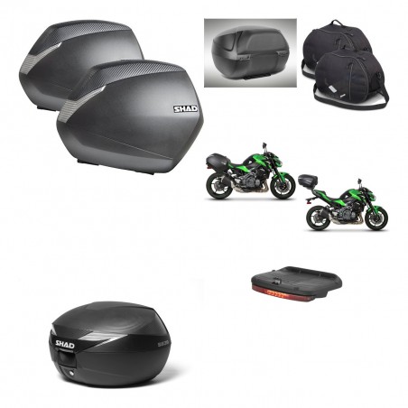 SHAD Suitcase trunk + mounting bracket SH36 suitcases accessories KIT-472841