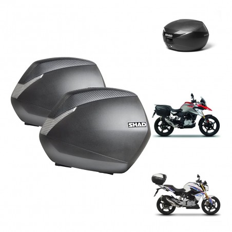 SHAD Baul maleta + soporte montaje maletas SH36 KIT-472894