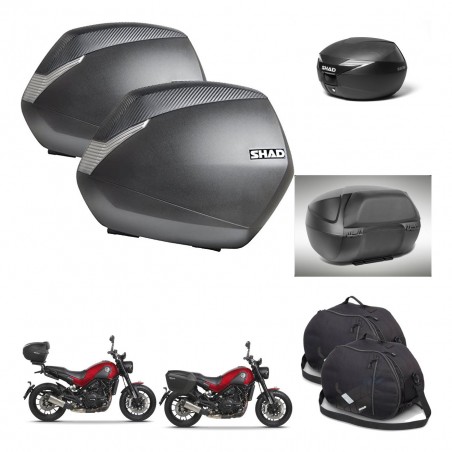 SHAD Baul maleta + soporte montaje maletas SH36 accesorios KIT-472955