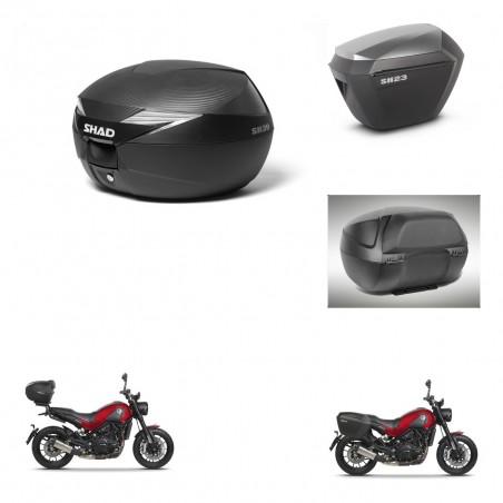 SHAD Maletas sh23 alu + soporte montaje Baul maleta accesorios KIT-472959