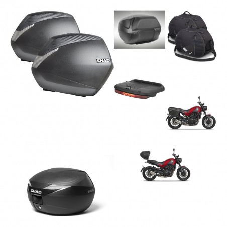 SHAD Suitcase trunk + mounting bracket SH36 suitcases accessories KIT-472961