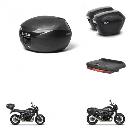 SHAD SH23 suitcases + mounting bracket suitcase trunk accessories KIT-472998