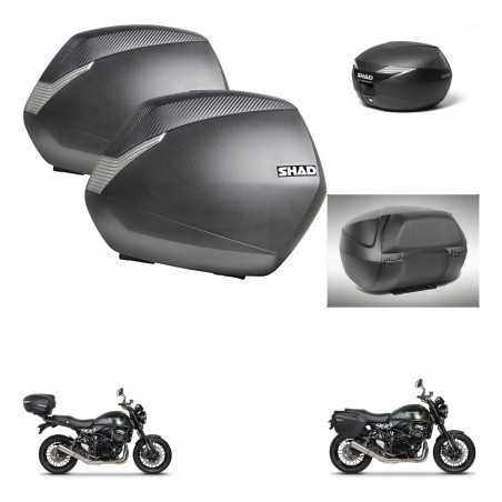 SHAD Suitcase trunk + mounting bracket SH36 suitcases accessories KIT-473002