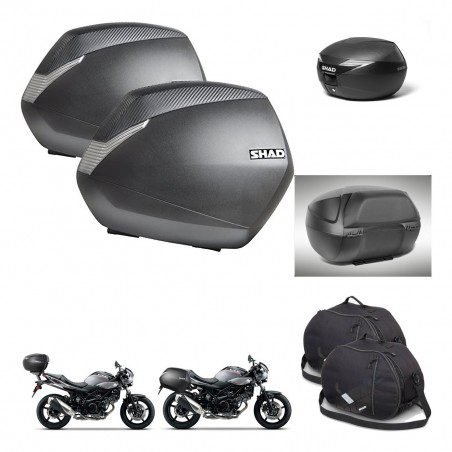 SHAD Baul maleta + soporte montaje maletas SH36 accesorios KIT-473027