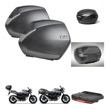 SHAD Suitcase trunk + mounting bracket SH36 suitcases accessories KIT-473032