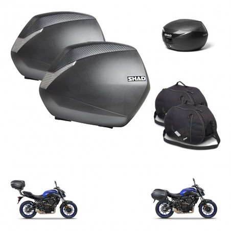 SHAD Suitcase trunk + mounting bracket SH36 suitcases accessories KIT-473063