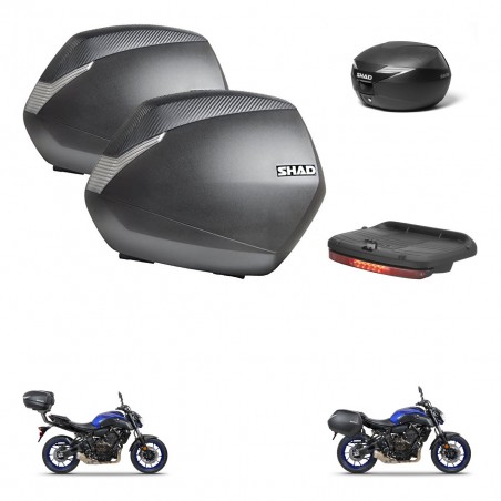 SHAD Suitcase trunk + mounting bracket SH36 suitcases accessories KIT-473068