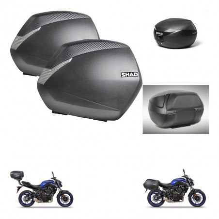 SHAD Suitcase trunk + mounting bracket SH36 suitcases accessories KIT-473074