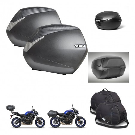 SHAD Suitcase trunk + mounting bracket SH36 suitcases accessories KIT-473075