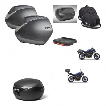 SHAD Baul maleta + soporte montaje maletas SH36 accesorios KIT-473081