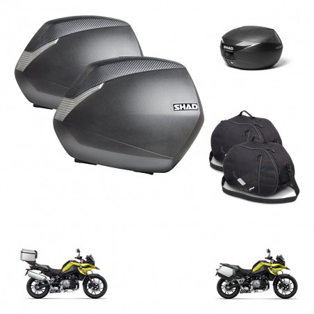 SHAD Baul maleta + soporte montaje maletas SH36 accesorios KIT-473087