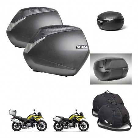 SHAD Baul maleta + soporte montaje maletas SH36 accesorios KIT-473099