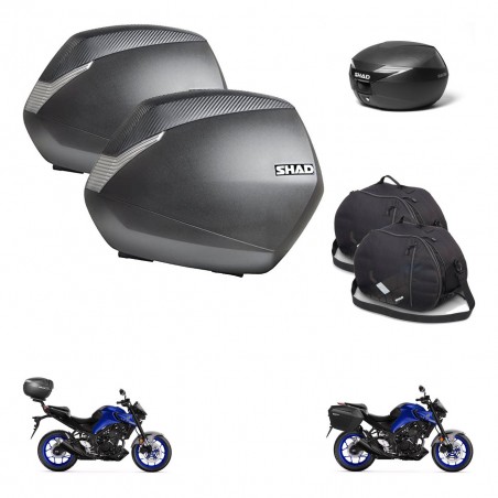 SHAD Suitcase trunk + mounting bracket SH36 suitcases accessories KIT-473135