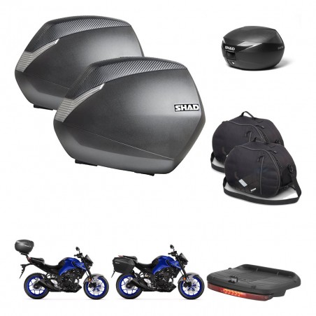 SHAD Suitcase trunk + mounting bracket SH36 suitcases accessories KIT-473141