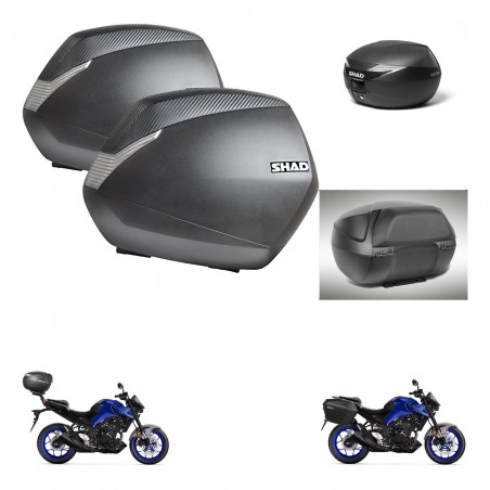 SHAD Suitcase trunk + mounting bracket SH36 suitcases accessories KIT-473146