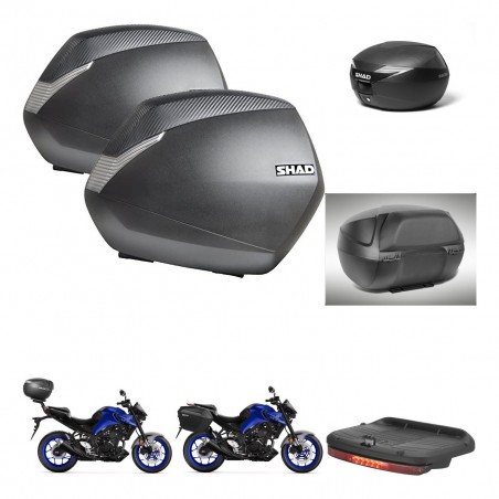 SHAD Suitcase trunk + mounting bracket SH36 suitcases accessories KIT-473152