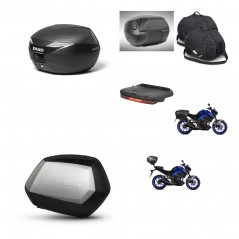 SHAD Maletas SH35 PREMIUM + soporte montaje Baul maleta accesorios KIT-473156