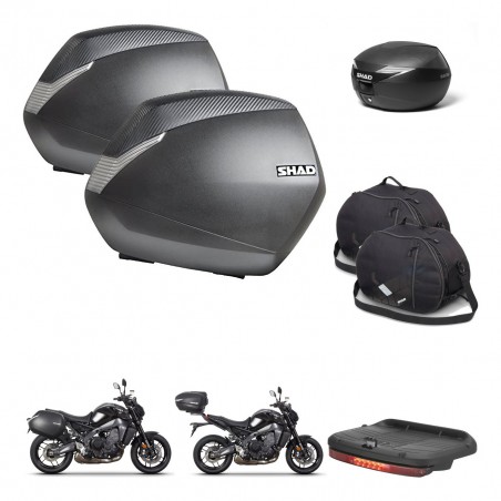 SHAD Baul maleta + soporte montaje maletas SH36 accesorios KIT-473165