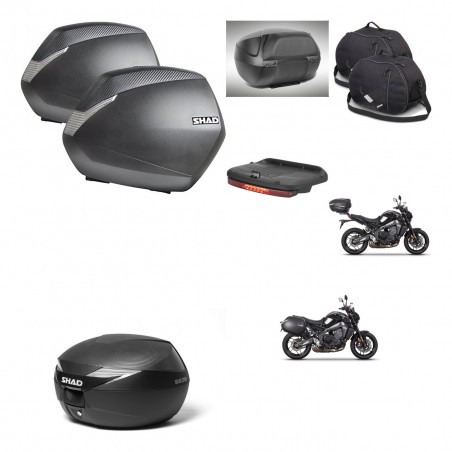 SHAD Suitcase trunk + mounting bracket SH36 suitcases accessories KIT-473177