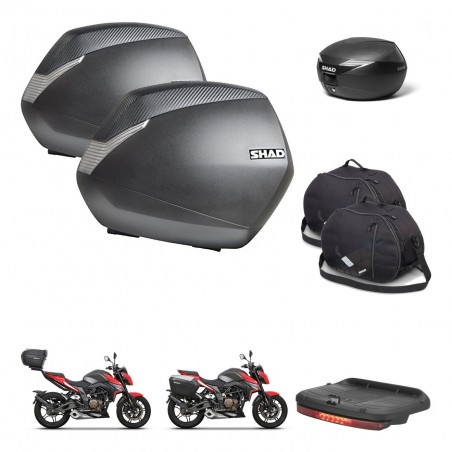 SHAD Suitcase trunk + mounting bracket SH36 suitcases accessories KIT-473213