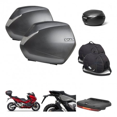 SHAD Suitcase trunk + mounting bracket SH36 suitcases accessories KIT-473237