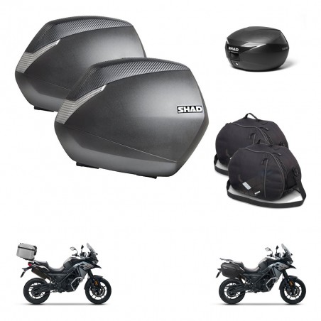 SHAD Baul maleta + soporte montaje maletas SH36 accesorios KIT-473255