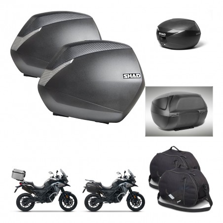 SHAD Baul maleta + soporte montaje maletas SH36 accesorios KIT-473267