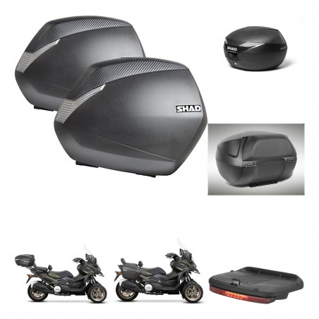 SHAD Baul maleta + soporte montaje maletas SH36 accesorios KIT-473296